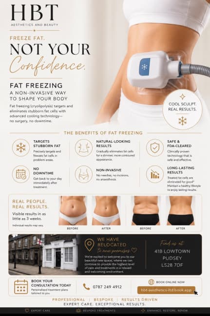 Freeze Fat. Not Your Confidence. — Non-Invasive Body Shaping
