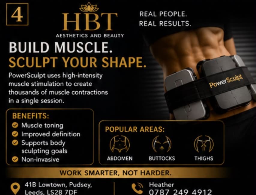 Radio Frequency body contouring treatment at HBT Aesthetics